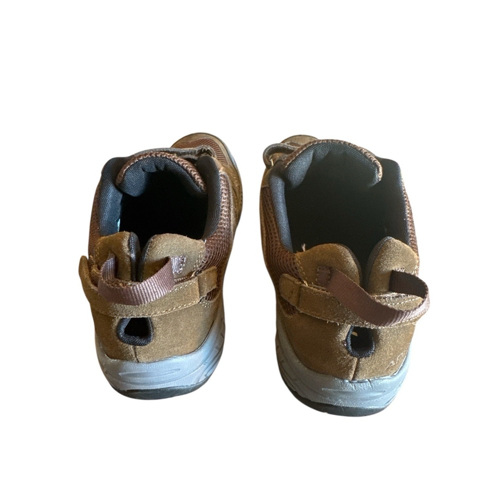APEX Balance Brown Strap Shoe Walk Hiker Men's Sz 11.5 Added Traction Cushioning - Picture 3 of 11